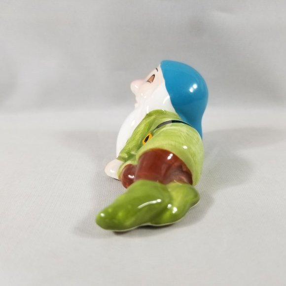 Vintage Walt Disney Productions Sleepy Figurine Snow White Dwarf Ceramic - Picture 4 of 13